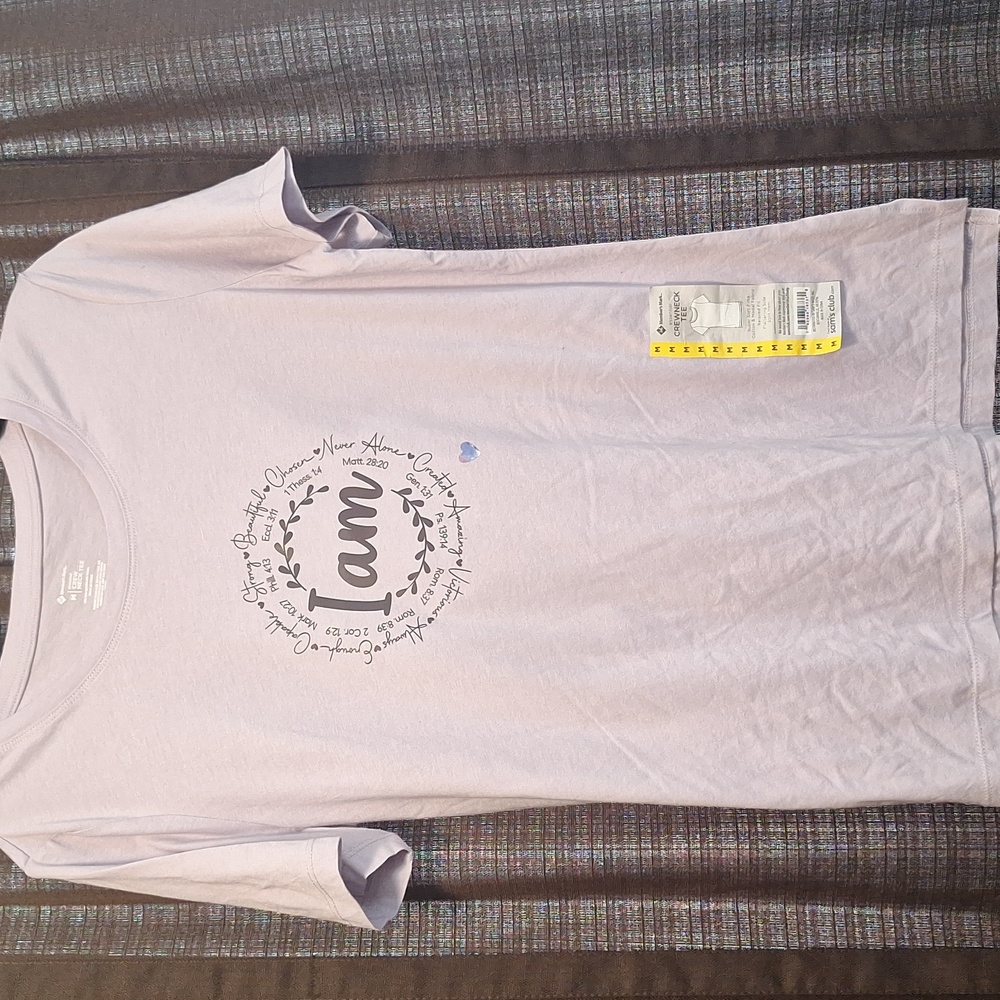 Motivational I Am Hand Pressed Tee - Picture 2 of 4